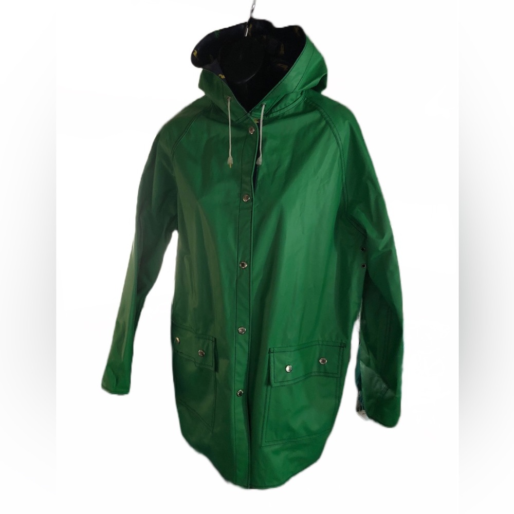 Reverseable Raincoat Green/Ducks
